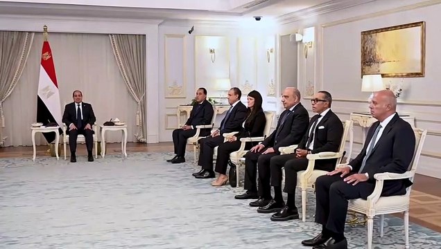 الرئيس عبد الفتاح السيسي يستقبل رئيس مجلس الوزراء اللبناني