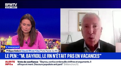 François Bayrou : "On est irresponsable avec la dette" - 27/08