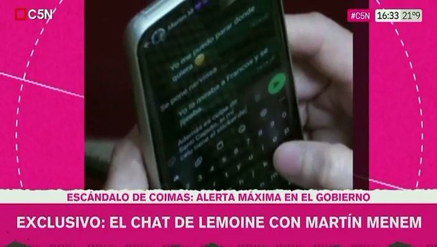 El chat de WhatsApp entre Lilia Lemoine y Martín Menem para embarrar la sesión