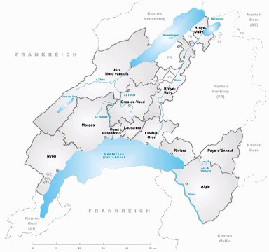 Map of Vaud Canton. Peta Kanton Vaud. Vaud Canton Map. Map of Canton of Vaud. Canton of Vaud Map. Karte des Kantons Waadt. Mappa del Canton Vaud. Carte du canton de Vaud. Mapa do Cantão de Vaud. Mapa del cantón de Vaud. Mapa kantonu Vaud. ヴォー州の地図