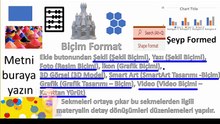 9.Ders Shape Format Şekil Nesne Biçimi Şekil Nesne Formatı