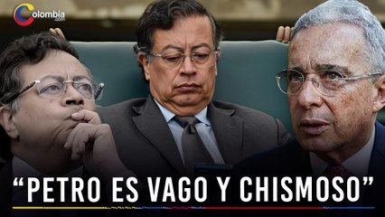 “Petro no trabaja, destruye todo”: la demoledora crítica de Álvaro Uribe al presidente