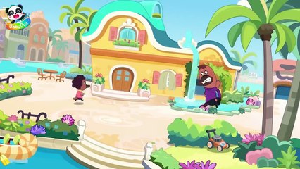 Who_s the Thief_ _ WaterCity Mystery🌊 _ Funny Stories _ Sheriff Labrador _ Kids Cartoon _ BabyBus(720P_HD)