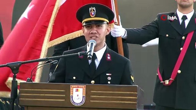 Bursa Işıklar Jandarma Astsubay Meslek Yüksekokulu’nda 781 astsubay mezun oldu