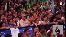 CFK volvió a hablar