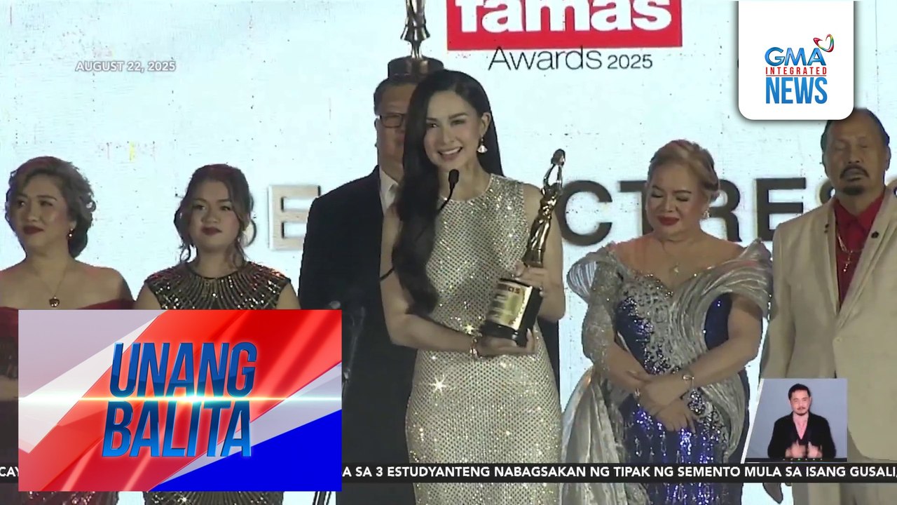 Dantes Family, nag-celebrate pagkatapos manalo ni Marian Rivera bilang Best Actress sa 73rd FAMAS Awards | Unang Balita