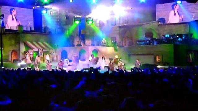 LA TRIBU DE DANA — Lara, Maunier, St Pier, Cabrel, Zazie | Les Enfoirés 2006 : “Le village des Enfoirés” | Le concert, DVD-2 | Ville de Lyon