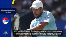 Djokovic insists he still enjoys tennis despite US Open grind