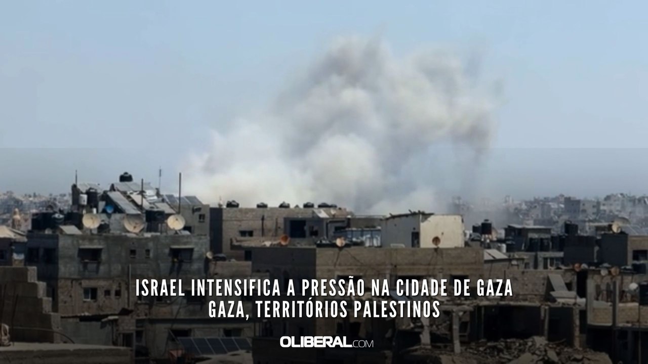Israel intensifica a pressão na Cidade de Gaza Gaza, Territórios palestinos