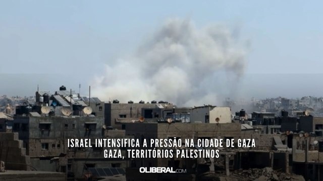 Israel intensifica a pressão na Cidade de Gaza Gaza, Territórios palestinos