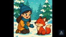 The Girl and the Little Fox | North Dakota Fairytales