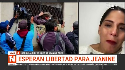 ESPERAN LIBERTAD PARA JEANINE AÑEZ
