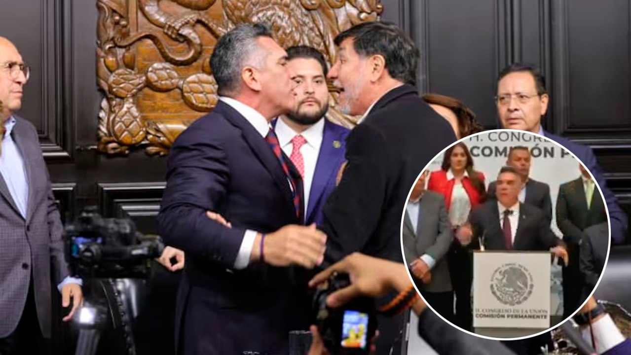 Alejandro Moreno explica el altercado con Gerardo Fernández Noroña: "Es un cobarde"