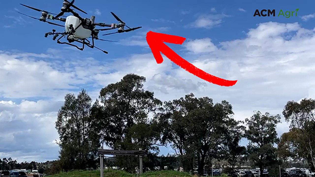 Drones changing the face of farming with bigger payloads and faster speeds