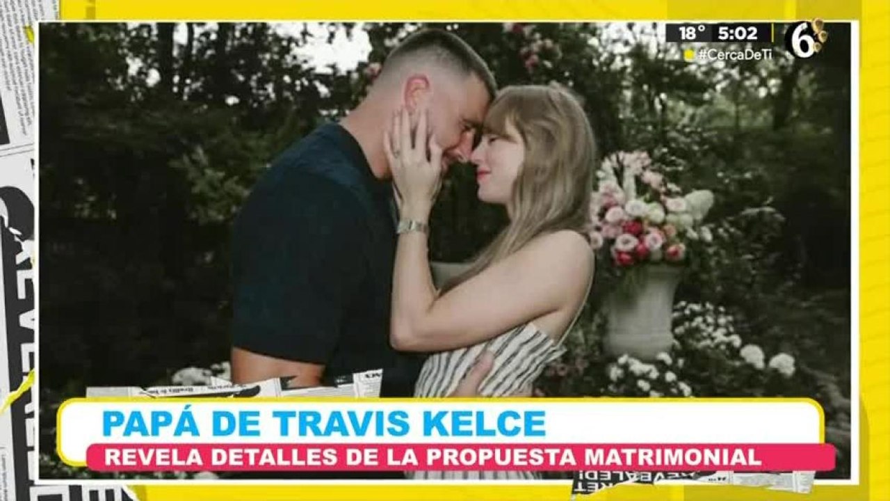 Revelan propuesta matrimonial de Taylor Swift y Travis Kelce