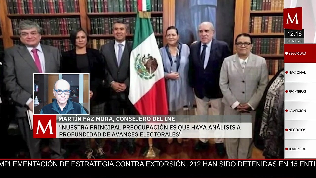 INE acuerda con la Comisión Presidencial crear grupos de trabajo como parte de la reforma electoral