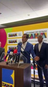 Bruno Reis e Jerônimo Rodrigues apontam diretrizes para ação conjunta em segurança pública