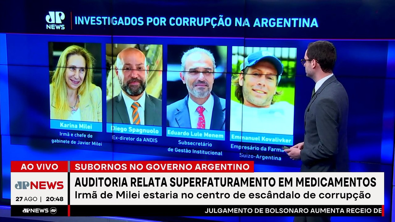 MOTTA DEFENDE PEC DA BLINDAGEM / HADDAD ACIONA OMC CONTRA TARIFAÇO | JORNAL JOVEM PAN -  27/08/2025