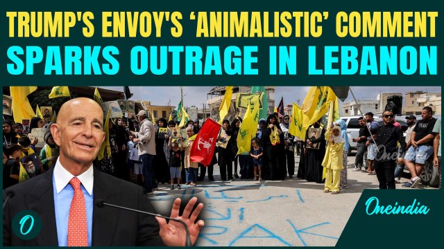 Hezbollah Vs US War Explodes: Massive Protests Force U.S. Envoy Tom Barrack to Flee South Lebanon