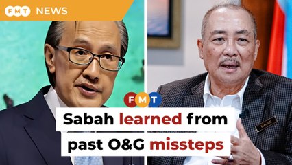 Sabah has learned from past oil & gas missteps, says Masidi