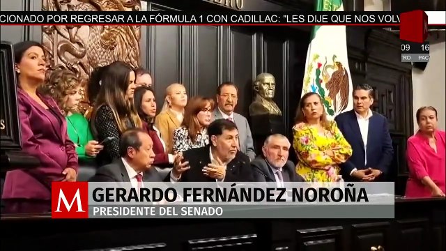 Noroña solicitará el desafuero de 'Alito' Moreno tras agresiones en la Comisión Permanente