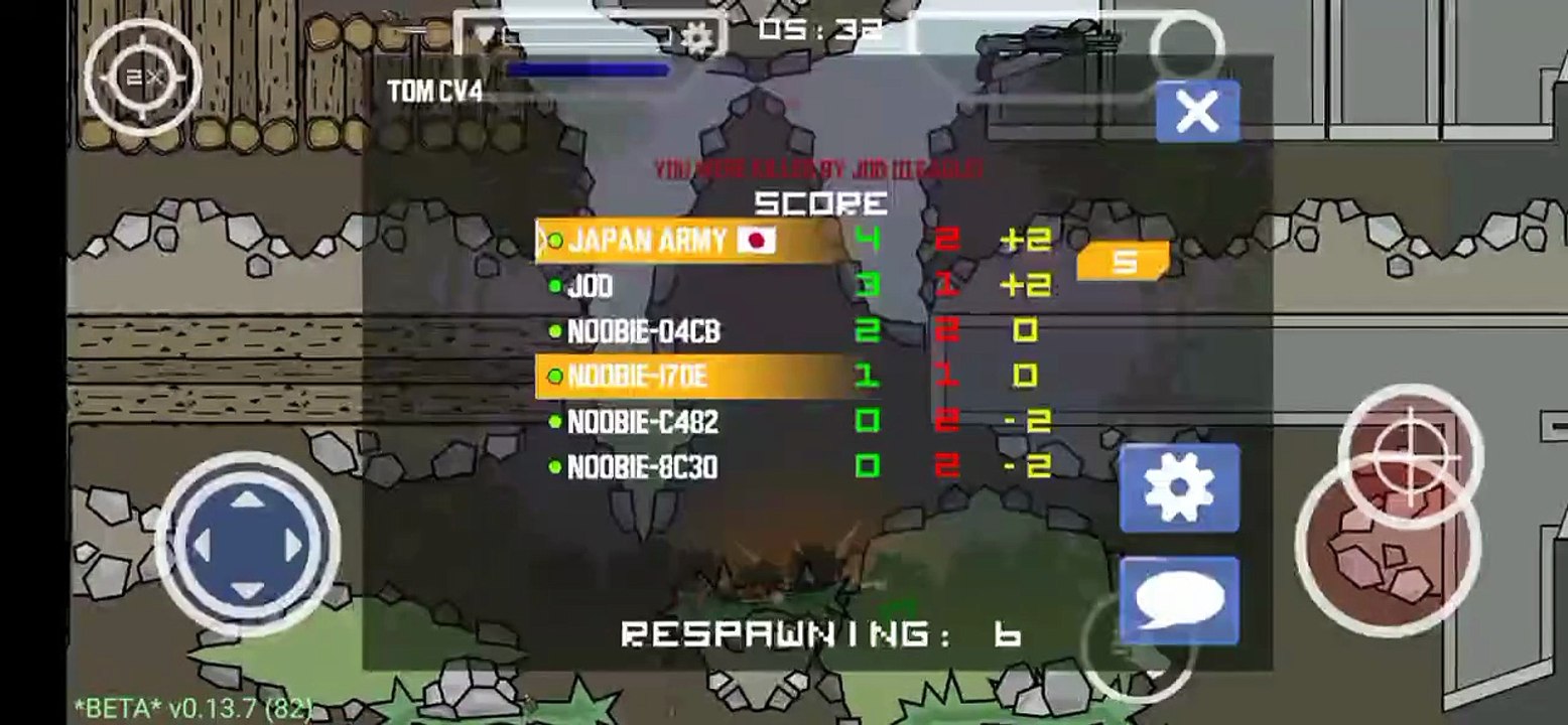 Mini militia online match #mini #militia #japanarmy
