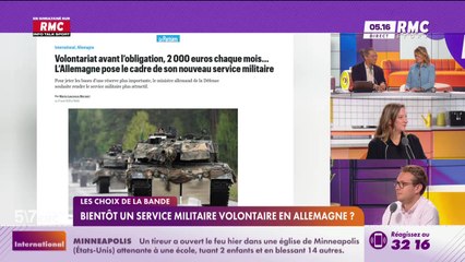 Les choix de la bande : Bientôt un service militaire volontaire en Allemagne ? - 28/08
