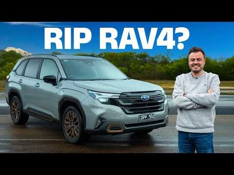 ALL new Subaru Forester review (inc. 0-100 & braking): New hybrid tech...but disappointing package