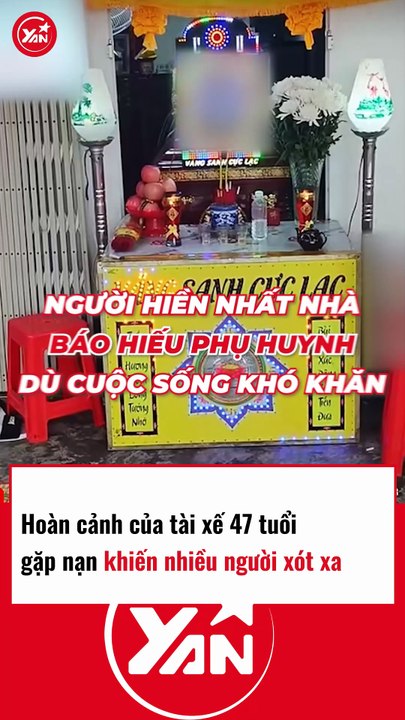 Hoàn cảnh của tài xế 47 tuổi gặp nạn khiến nhiều người xót xa
