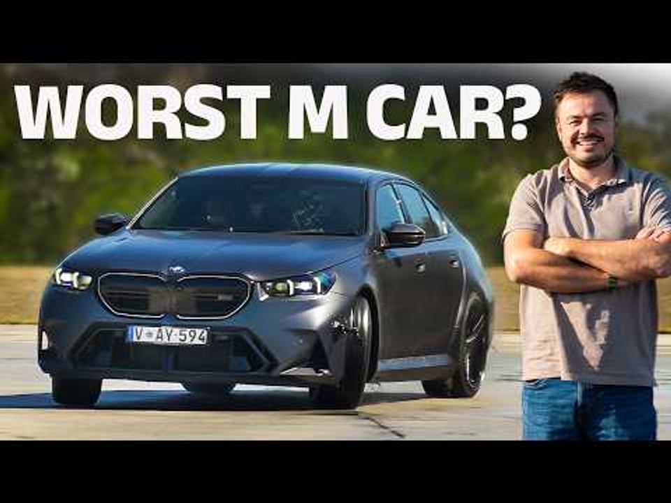 NEW BMW M5 review (inc. 0-100 & skids): This was ALMOST the worst car in M history