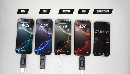 iPhone 16 Pro Battery Charging Test 2025