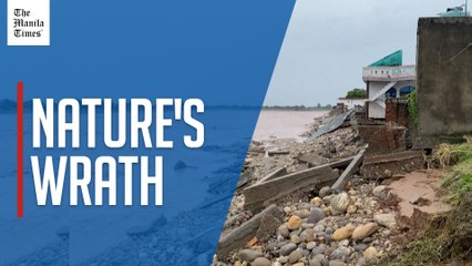 Damaged homes, destruction after record-breaking rains in India's Jammu region