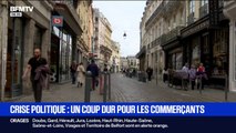 Crise politique: un coup dur pour les commerçants