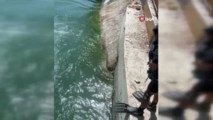 Adana'da kanala düşen cep telefonunu bulmak isterken hayatından oldu