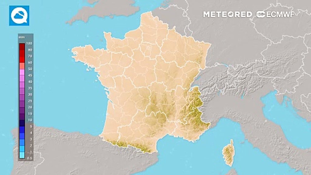 Violents orages en Méditerranée !