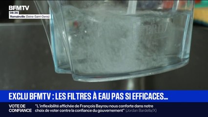 EXCLU BMFTV - L'efficacité des filtres à eau remise en question par une enquête de 60 Millions de consommateurs