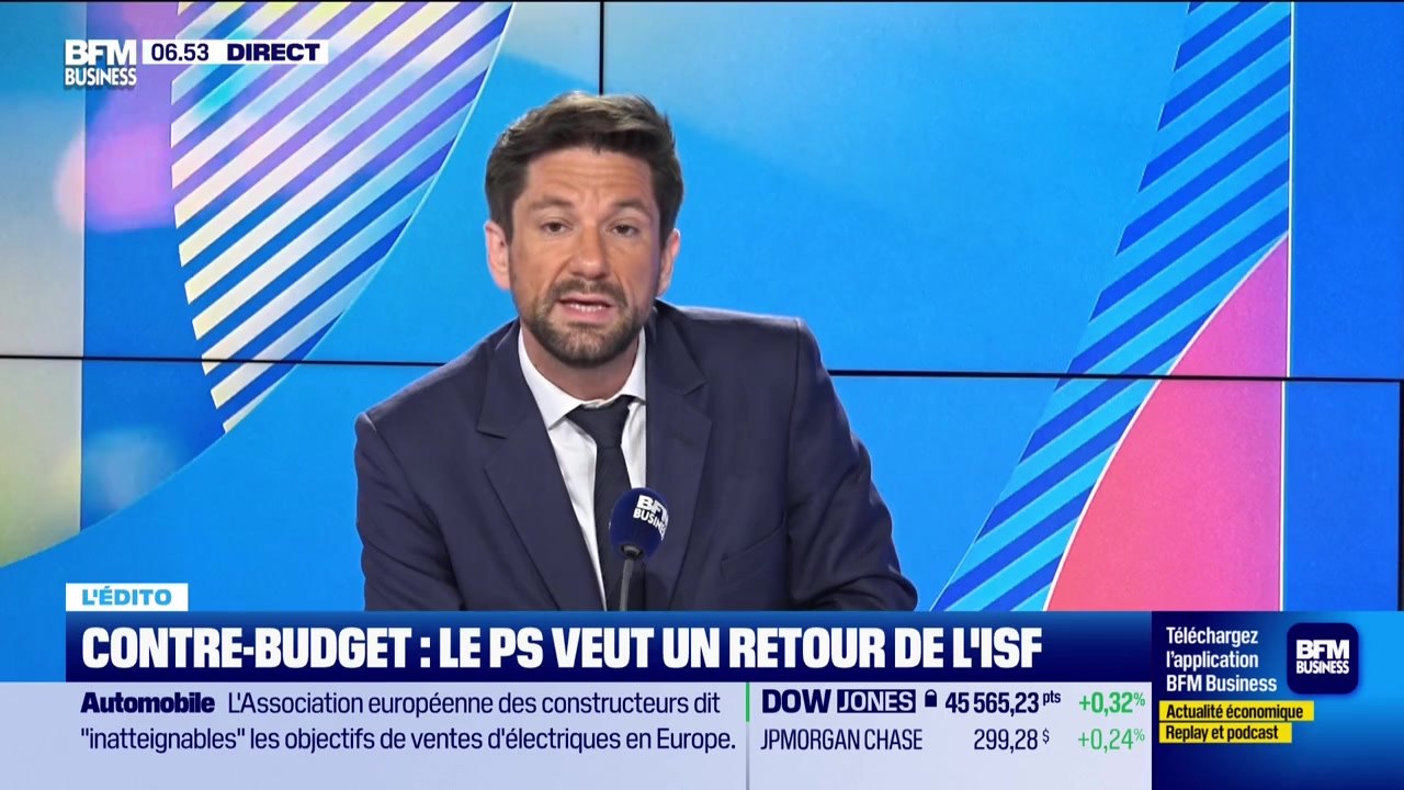 L’Edito de Raphaël Legendre : Contre-budget, le PS veut un retour sur l'ISF - 28/08