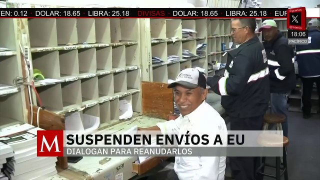 Correos de México anuncia suspensión de envíos de paquetes a Estados Unidos por los aranceles