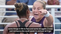 Sabalenka trying to help friend Ostapenko after Townsend row