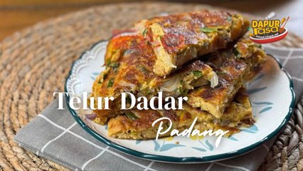 Resipi Telur Dadar Padang Ala Restoran Minang