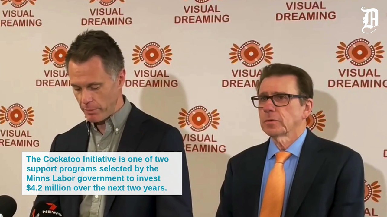 NSW Premier Chris Minns at Visual Dreaming in Wagga Wagga