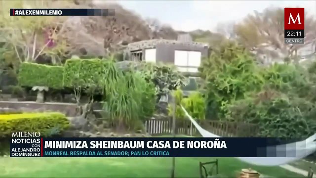 Claudia Sheinbaum minimiza polémica por casa de Noroña y acusa a oposición de desviar la atención