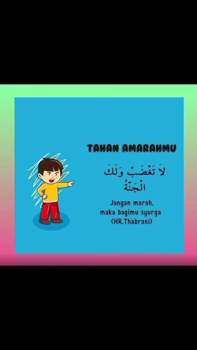 Jangan Marah, Maka Bagimu Surga