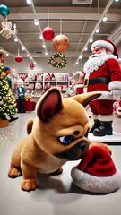 Who wants a Santa Dog that works every day  🎅🐶🎁