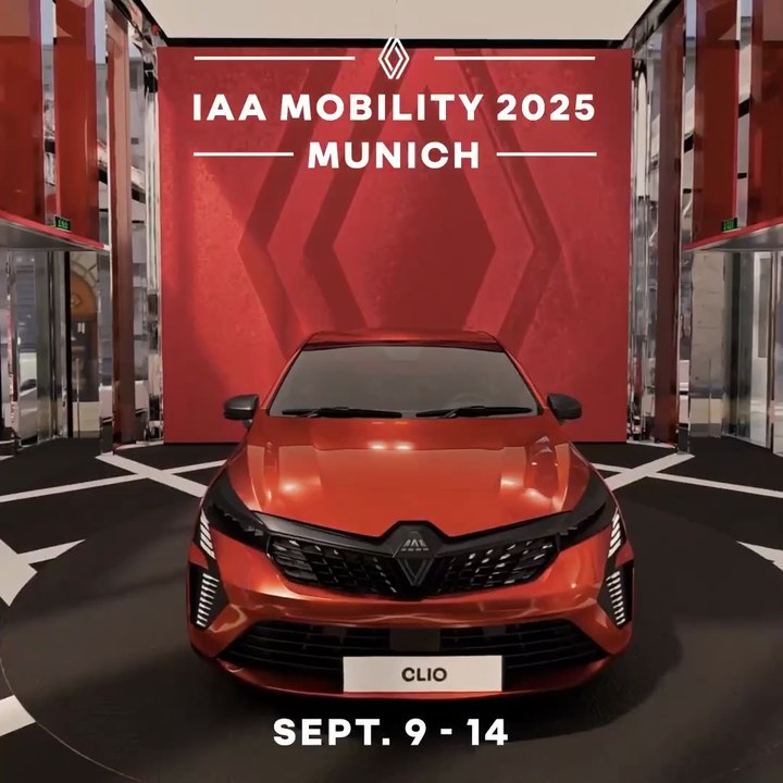 🚗 Weltpremiere: Neuer Renault Clio 2025 in München! #RenaultClio #IAA2025 #Weltpremiere
