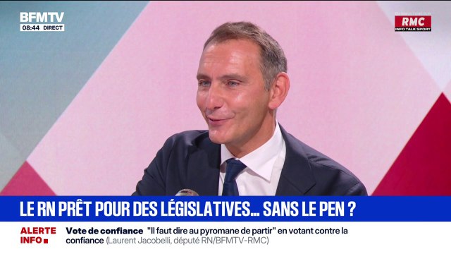 Inéligibilité de Marine Le Pen: Elle n'abandonnera jamais , assure Laurent Jacobelli, député RN
