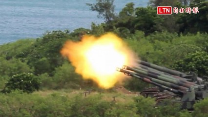 八軍團楓港重砲射擊 兩日254發火力展示震撼