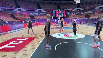 Euro de basket : les Belgian Lions se préparent à jouer face à la France