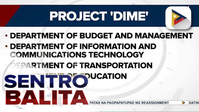 Status ng infrastructure projects kabilang ang flood control projects, maaari nang masubaybayan ng publiko sa tulong ng Project ‘DIME’ | ulat ni Denisse Osorio