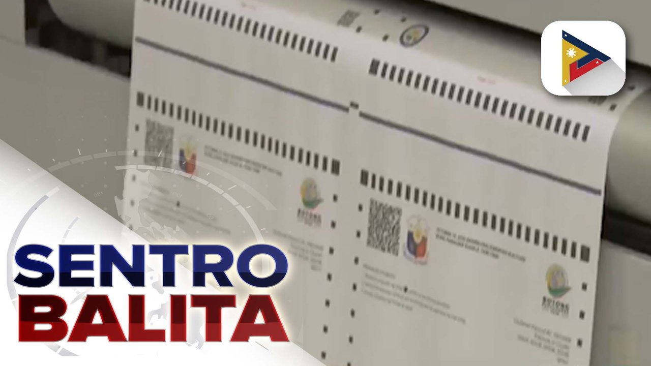 Pag-iimprenta ng mga balota para sa BARMM parliamentary elections, natuloy ngayong araw